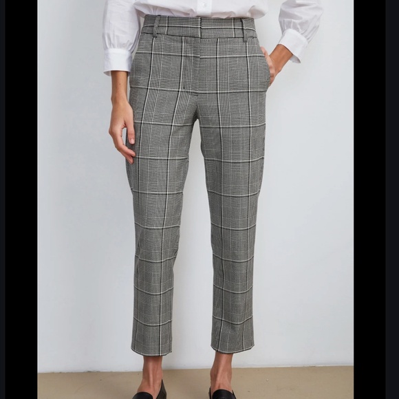 Laundry By Shelli Segal Pants - Laundry By Shelli Segal Gray Plaid Skinny Pants